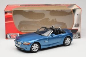 BMW Z4 E85 Μπλε Metallic Motormax 1:18 73144 Μέταλλο - εικόνα 8 από 8