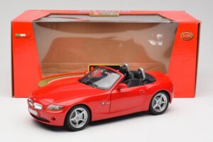 BMW Z4 E85 Ρόντστερ Κόκκινο Bburago 1:18 34046 Μέταλλο - εικόνα 8 από 8