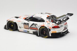 BMW Z4 E89 GT3 #888 Triple Eight Racing L. Mowle / J. Ratcliffe 24 Hours of Spa 2015 Minichamps 1:18 151152388 Μέταλλο - εικόνα 5 από 6