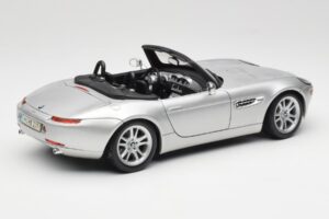 BMW Z8 E52 Titanium Silver Maisto 1:18 536896 Μέταλλο - εικόνα 3 από 8