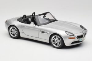 BMW Z8 E52 Titanium Silver Maisto 1:18 536896 Μέταλλο - εικόνα 6 από 8
