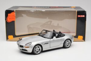 BMW Z8 E52 Titanium Silver Maisto 1:18 536896 Μέταλλο - εικόνα 8 από 8