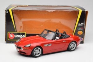 BMW Z8 E52 Κόκκινο Μεταλλικό Bburago 1:18 18-12032 Μέταλλο - εικόνα 8 από 8