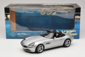 BMW Z8 Ασημί 007 The World Is Not Enough AUTOart 1:18 70511 Μέταλλο - εικόνα 8 από 8