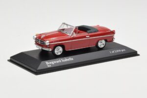 Borgward Isabella Καμπριολέ Κόκκινο Minichamps 1:43 400096060 Μέταλλο - εικόνα 2 από 4