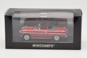 Borgward Isabella Καμπριολέ Κόκκινο Minichamps 1:43 400096060 Μέταλλο - εικόνα 4 από 4
