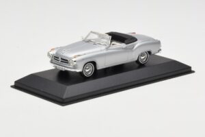 Borgward Isabella Καμπριολέ Ασημί Minichamps 1:43 400096030 Μέταλλο - εικόνα 2 από 4