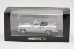 Borgward Isabella Καμπριολέ Ασημί Minichamps 1:43 400096030 Μέταλλο - εικόνα 4 από 4
