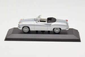 Borgward Isabella Καμπριολέ Ασημί Minichamps 1:43 400096030 Μέταλλο