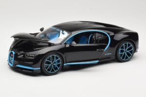 Bugatti Chiron Μαύρο & Μπλε Bburago 1:18 18-11040BK Μέταλλο - εικόνα 2 από 8