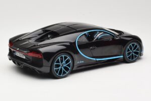 Bugatti Chiron Μαύρο & Μπλε Bburago 1:18 18-11040BK Μέταλλο - εικόνα 3 από 8