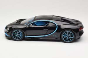 Bugatti Chiron Μαύρο & Μπλε Bburago 1:18 18-11040BK Μέταλλο - εικόνα 4 από 8