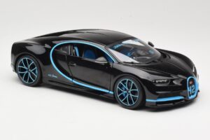 Bugatti Chiron Μαύρο & Μπλε Bburago 1:18 18-11040BK Μέταλλο - εικόνα 6 από 8
