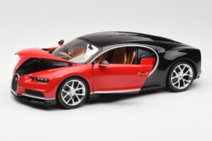 Bugatti Chiron Μαύρο & Κόκκινο Bburago 1:18 18-11040 Μέταλλο - εικόνα 2 από 8