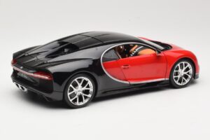 Bugatti Chiron Μαύρο & Κόκκινο Bburago 1:18 18-11040 Μέταλλο - εικόνα 3 από 8