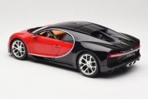 Bugatti Chiron Μαύρο & Κόκκινο Bburago 1:18 18-11040 Μέταλλο - εικόνα 7 από 8