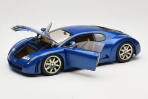 Bugatti EB 18.3 Chiron Μπλε AUTOart 1:18 70911 Μέταλλο - εικόνα 2 από 8