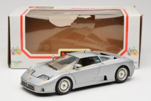 Bugatti EB110 Ασημί Bburago 1:18 3035-S Μέταλλο - εικόνα 8 από 8
