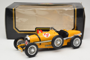 Bugatti Type 59 #14 Grand Prix Πορτοκαλί Bburago 1:18 3012 Μέταλλο - εικόνα 6 από 6