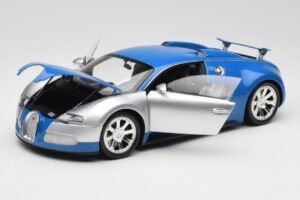 Bugatti Veyron Edition Centenaire Chrome Blue Minichamps 1:18 100110850 Μέταλλο - εικόνα 2 από 8