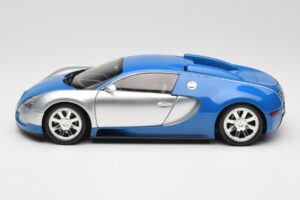 Bugatti Veyron Edition Centenaire Chrome Blue Minichamps 1:18 100110850 Μέταλλο - εικόνα 4 από 8