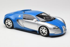 Bugatti Veyron Edition Centenaire Chrome Blue Minichamps 1:18 100110850 Μέταλλο - εικόνα 6 από 8
