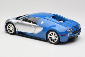 Bugatti Veyron Edition Centenaire Chrome Blue Minichamps 1:18 100110850 Μέταλλο - εικόνα 7 από 8