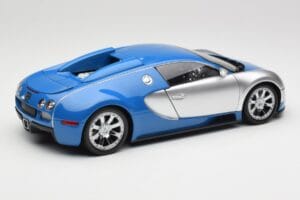 Bugatti Veyron Edition Centenaire Chrome Blue Minichamps 1:18 100110850-O Μέταλλο - εικόνα 3 από 7