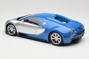 Bugatti Veyron Edition Centenaire Chrome Blue Minichamps 1:18 100110850-O Μέταλλο - εικόνα 6 από 7