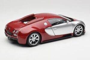 Bugatti Veyron Edition Centenaire Chrome Red Minichamps 1:18 100110851-O Μέταλλο - εικόνα 3 από 8