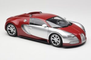 Bugatti Veyron Edition Centenaire Chrome Red Minichamps 1:18 100110851-O Μέταλλο - εικόνα 6 από 8