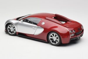 Bugatti Veyron Edition Centenaire Chrome Red Minichamps 1:18 100110851-O Μέταλλο - εικόνα 7 από 8
