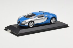 Bugatti Veyron Centenaire Μπλε Μεταλλικό Ασημί Minichamps 1:43 400110850 Μέταλλο - εικόνα 2 από 4