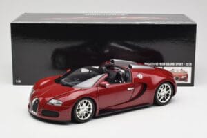 Bugatti Veyron Grand Sport Κόκκινο Minichamps 1:18 100110832 Μέταλλο - εικόνα 9 από 9