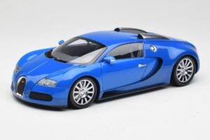 Bugatti Veyron Ανοιχτό Μπλε Σκούρο Μπλε Minichamps 1:18 100110821 Μέταλλο