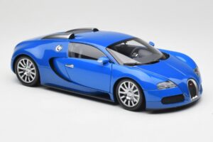 Bugatti Veyron Ανοιχτό Μπλε Σκούρο Μπλε Minichamps 1:18 100110821 Μέταλλο - εικόνα 6 από 8