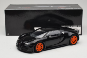 Bugatti Veyron Super Sport Black Metallic Minichamps 1:18 100110842 Μέταλλο - εικόνα 8 από 8