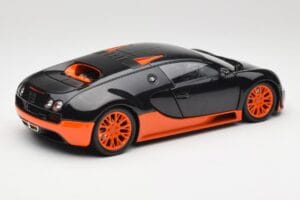 Bugatti Veyron Super Sport World Record Edition Carbon & Orange Minichamps 1:18 100110840 Μέταλλο - εικόνα 3 από 8