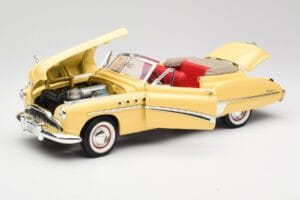 Buick Roadmaster Chrome Yellow Motormax 1:18 23124646-M17 Μέταλλο - εικόνα 2 από 8