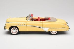 Buick Roadmaster Chrome Yellow Motormax 1:18 23124646-M17 Μέταλλο - εικόνα 4 από 8