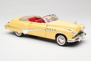 Buick Roadmaster Chrome Yellow Motormax 1:18 23124646-M17 Μέταλλο - εικόνα 6 από 8