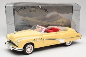 Buick Roadmaster Chrome Yellow Motormax 1:18 23124646-M17 Μέταλλο - εικόνα 8 από 8