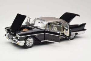 Cadillac Brougham Μαύρο Sun Star 1:18 4001 Μέταλλο - εικόνα 2 από 8