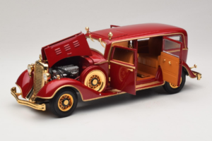 Cadillac Deluxe Tudor Επίσημη Λιμουζίνα Puyi Τελευταίος Αυτοκράτορας της Κίνας Sun Star 1:18 4100 Μέταλλο - εικόνα 2 από 9