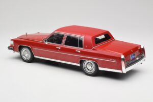 Cadillac Fleetwood Brougham Σκούρο Κόκκινο Μεταλλικό MCG 1:18 MCG18251 Μέταλλο - εικόνα 4 από 6
