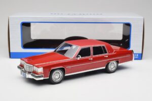 Cadillac Fleetwood Brougham Σκούρο Κόκκινο Μεταλλικό MCG 1:18 MCG18251 Μέταλλο - εικόνα 6 από 6