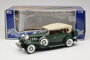 Cadillac Sport Phaeton Πράσινο Anson 1:18 30383 Μέταλλο - εικόνα 9 από 9