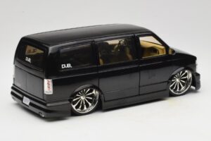 Chevrolet Astro Van Tuned Μαύρο Jada 1:18 63122 Μέταλλο - εικόνα 3 από 8