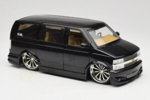 Chevrolet Astro Van Tuned Μαύρο Jada 1:18 63122 Μέταλλο - εικόνα 6 από 8