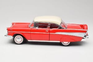 Chevrolet Bel Air Matador Κόκκινο & India Ελεφαντόδοντο Road Legends 1:18 92109 Μέταλλο - εικόνα 4 από 8